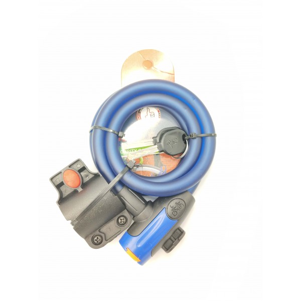 ΚΛΕΙΔΑΡΙΑ ΣΠΙΡΑΛ ΜΠΛΕ-ΜΑΥΡΟ-ΚΟΚΚΙΝΟ 12X120 20009-20